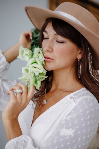 невеста в шляпе, свадебная шляпа-федора 