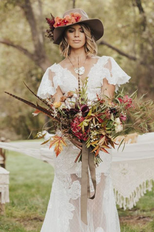 невеста в шляпе, свадебная шляпа-федора 