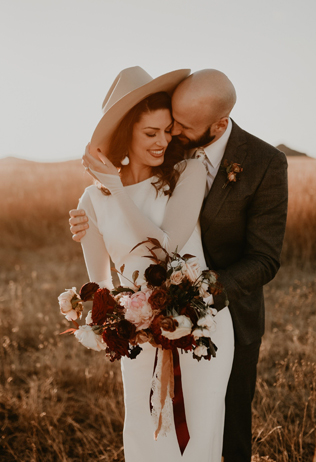 невеста в шляпе, свадебная шляпа-федора 