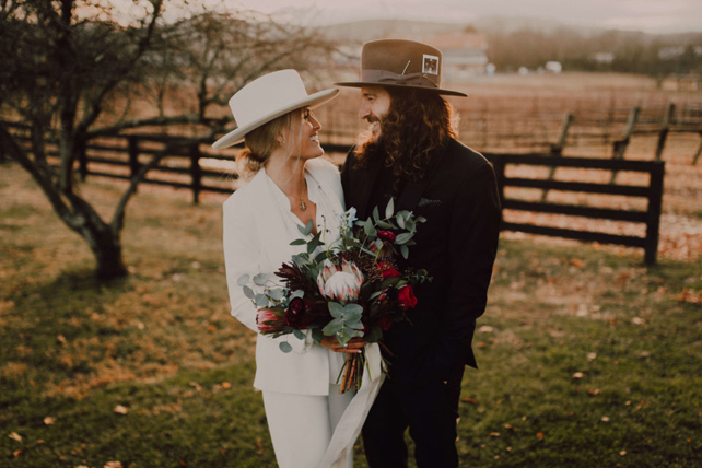 невеста в шляпе, свадебная шляпа-федора 