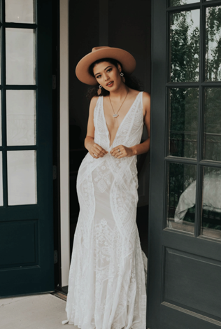 невеста в шляпе, свадебная шляпа-федора 