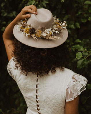 невеста в шляпе, свадебная шляпа-федора 