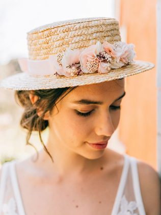 невеста в шляпе, свадебная шляпа-канотье 