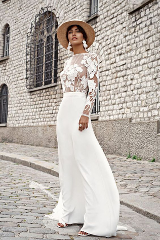 невеста в шляпе, свадебная шляпа-канотье 