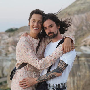 Ирина Горбачёва и Антон Савлепов