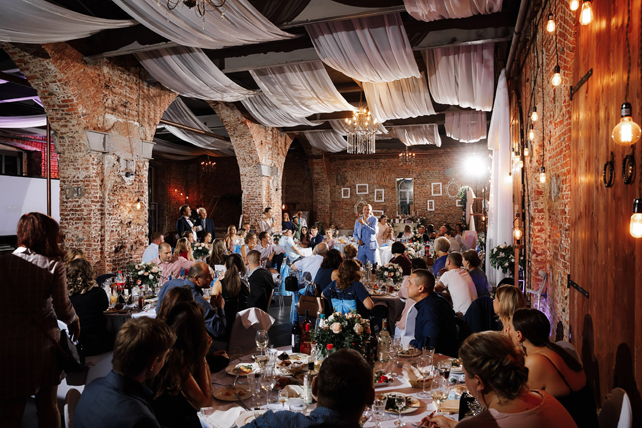 свадьба в Петербурге, лофт ресторан Хаянис Холл