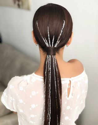 свадебные прически 2022, необычные украшения для причёски 