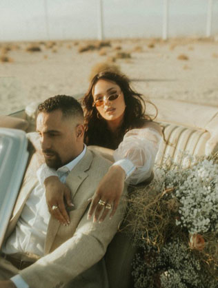 Главный свадебный аксессуар на весну-лето 2022: солнечные очки 