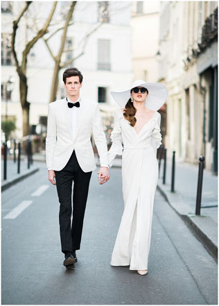 Главный свадебный аксессуар на весну-лето 2022: солнечные очки 