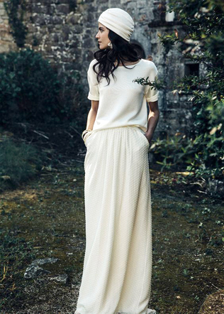 образ невесты 2022, свадебный тюрбан 