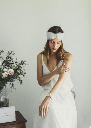 образ невесты 2022, свадебный тюрбан 