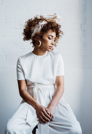 образ невесты 2022, свадебный тюрбан 