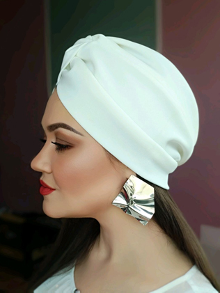 образ невесты 2022, свадебный тюрбан 