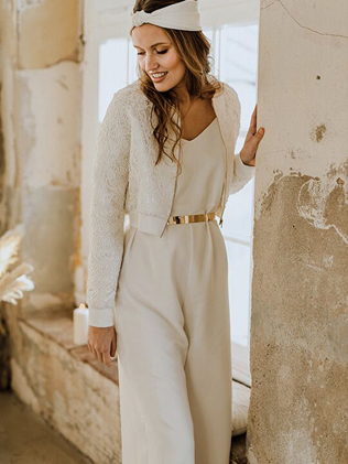 образ невесты 2022, свадебный тюрбан 