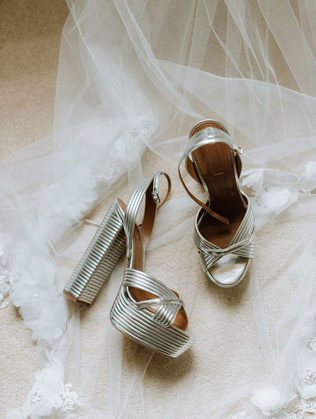 Свадебные туфли на платформе для модных невест 