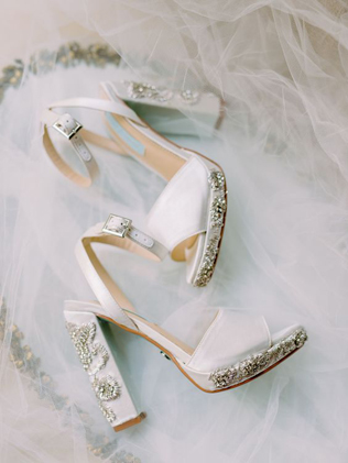 Свадебные туфли на платформе для модных невест 