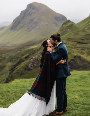 Образ невесты: как не замерзнуть на свадьбе зимой 