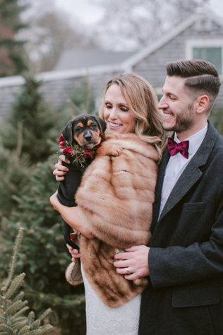 Образ невесты: как не замерзнуть на свадьбе зимой 