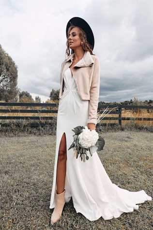 Образ невесты: как не замерзнуть на свадьбе зимой 