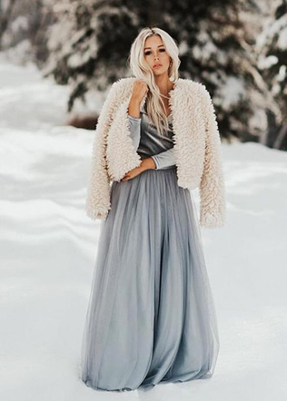 Образ невесты: как не замерзнуть на свадьбе зимой 