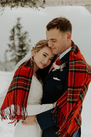 Образ невесты: как не замерзнуть на свадьбе зимой 