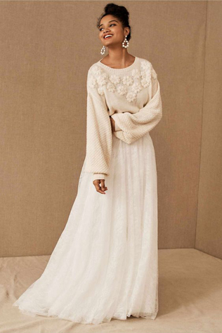 Образ невесты: как не замерзнуть на свадьбе зимой 