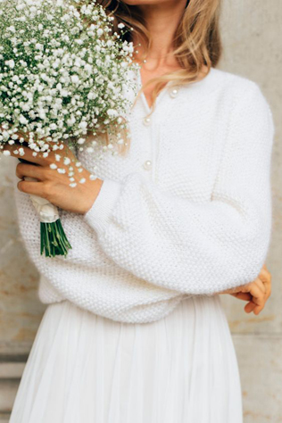 Образ невесты: как не замерзнуть на свадьбе зимой 