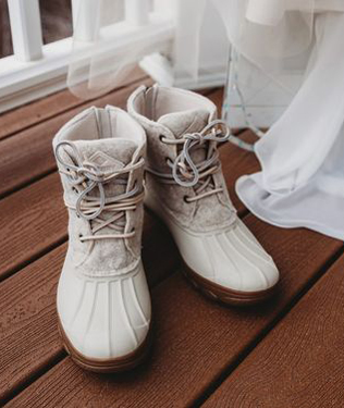 Образ невесты: как не замерзнуть на свадьбе зимой 