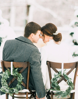 зимняя свадьба, 10 причин устроить свадьбу зимой