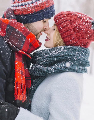 зимняя свадьба, как сделать предложение зимой