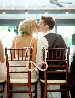 Тренд 2022: знак бесконечности на свадьбе 