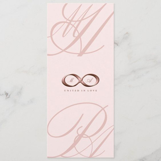 Тренд 2022: знак бесконечности на свадьбе 