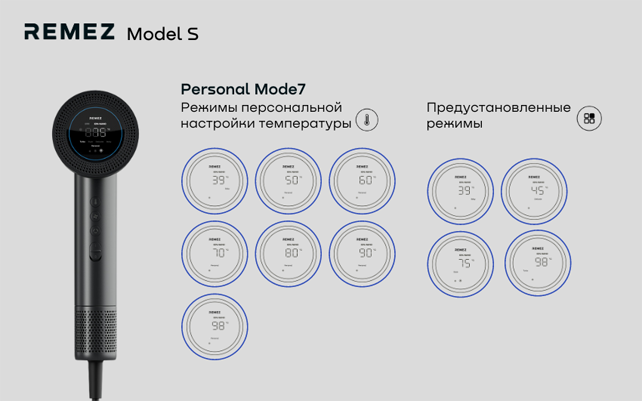 Голливудские локоны на Фен-Стайлер REMEZ Model S