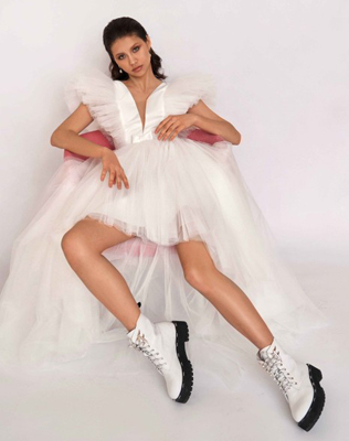 Короткие свадебные платья: трендовые фасоны