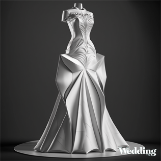 Как выглядят свадебные платья от искусственного интеллекта: эксперимент The-Wedding  