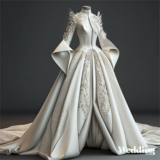 Как выглядят свадебные платья от искусственного интеллекта: эксперимент The-Wedding  