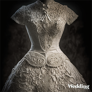 Как выглядят свадебные платья от искусственного интеллекта: эксперимент The-Wedding  