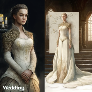 Как выглядят свадебные платья от искусственного интеллекта: эксперимент The-Wedding  