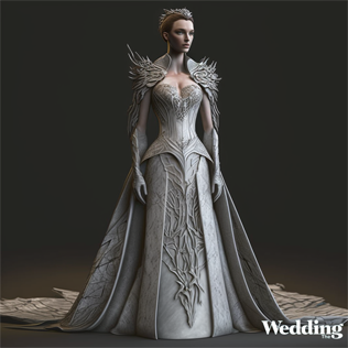 Как выглядят свадебные платья от искусственного интеллекта: эксперимент The-Wedding  