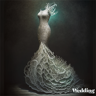 Как выглядят свадебные платья от искусственного интеллекта: эксперимент The-Wedding  