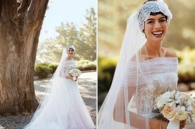 Энн Хэтэуэй в Valentino