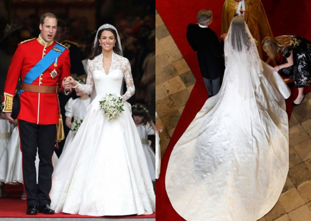 Кейт Миддлтон в Alexander McQueen