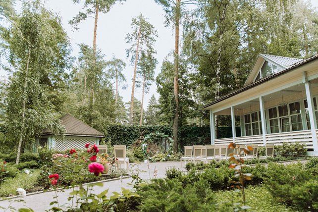 Свадьба на природе в Подмосковье 