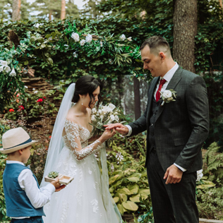 Свадьба на природе в Подмосковье 