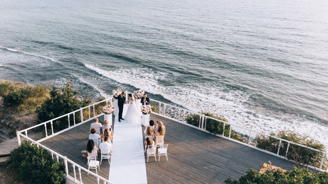 Свадьба на море - реальность, а не мечта: лучшая площадка для свадьбы 