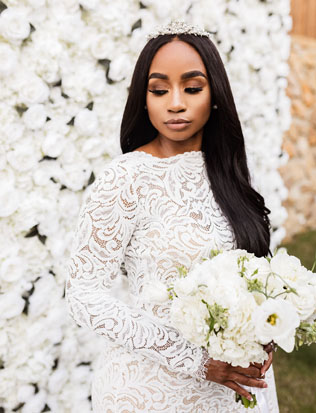 Свадебные прически на длинные волосы: тренды 2023 