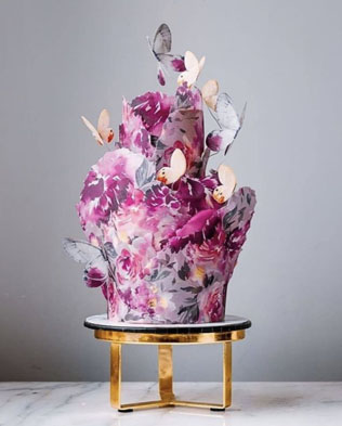 Торты с бабочками: новый свадебный тренд 