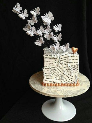 Торты с бабочками: новый свадебный тренд 