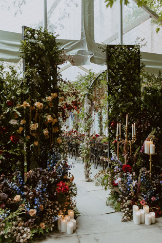 Свадьба в стиле бохо в цветочном саду 