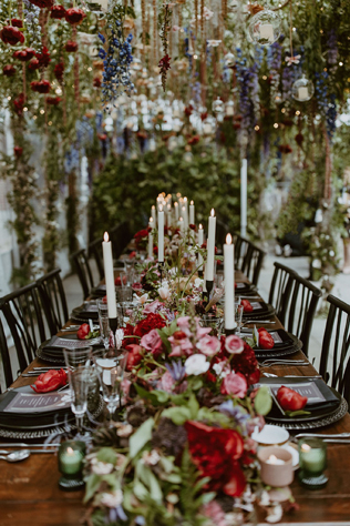 Свадьба в стиле бохо в цветочном саду 